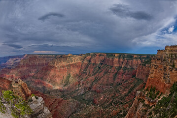 East view from Grandview at Grand Canyon AZ