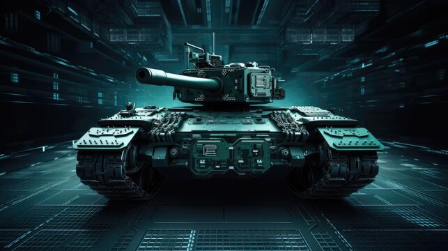 Sci-Fi Military Tank