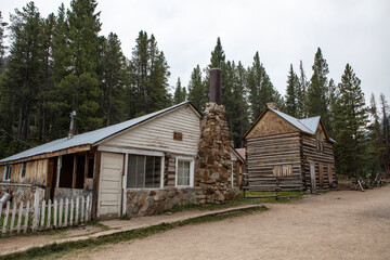 The historic ghost town of St. Elmo, Colorado.