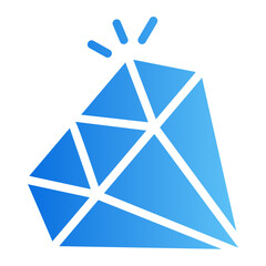 diamond gradient icon