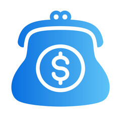 wallet gradient icon