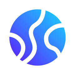 environment gradient fill icon