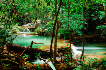 Waterfall in Thailand is beautiful