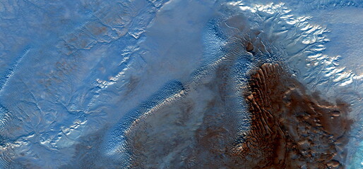 black hole,  abstract photography of the deserts of Africa from the air. aerial view of desert landscapes, Genre: Abstract Naturalism, from the abstract to the figurative,