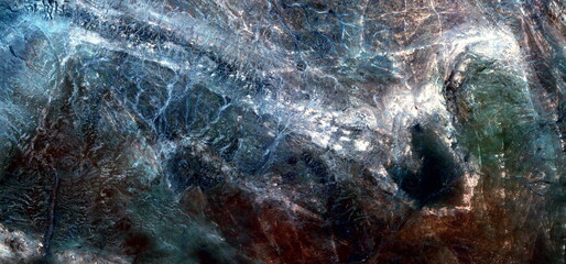 Putin's subconscious,  abstract photography of the deserts of Africa from the air. aerial view of...