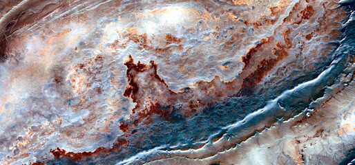 the creation of the Milky Way,  abstract photography of the deserts of Africa from the air. aerial view of desert landscapes, Genre: Abstract Naturalism, from the abstract to the figurative,