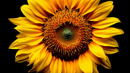 sunflower close up