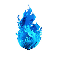 isolate, blue fire, blue flame, fire, flame, vector