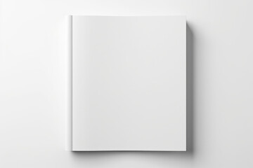 Clean and Minimalistic Brochure Mockup on White Background