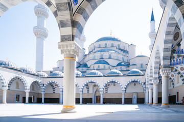 The Central Mosque of Imam Sarakhsi, named after a famed Islamic scholar who lived in the 11th...