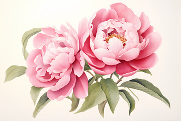 pink peony flower