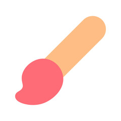 brush flat icon