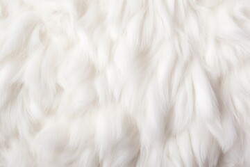 White wool background 