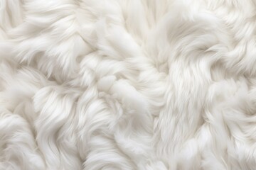White wool background 
