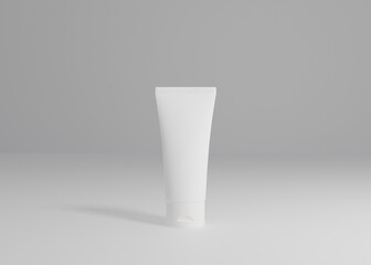 Cream packaging mockup