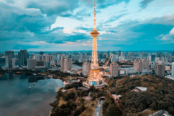 Obraz premium Scenery of Shennong City, Zhuzhou City, Hunan Province