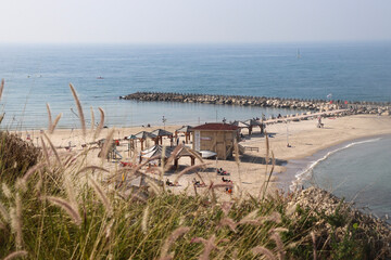 beach and sea