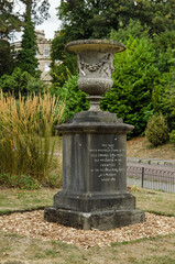 Historic Grimani Vase, Victoria Park, Bath, Somerset - 633657628