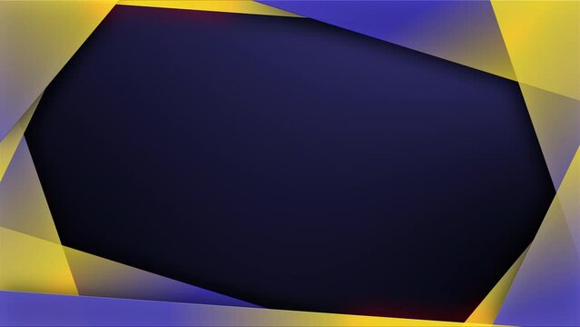 Blue and yellow presentation background for technology and anything.