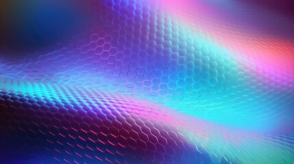 Obraz premium Holographic smooth texture background