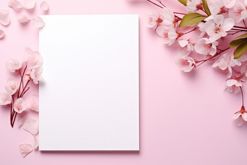 Teacher's day banner, bright palette, soft pink colours, copy space