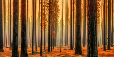 A beautiful landscape for tourism - Generative AI