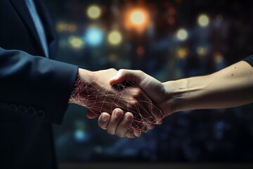 Global Impact Handshake. Generative AI
