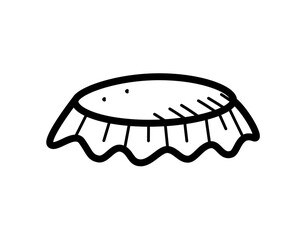 Bottle cap vector illustration isolated on white background