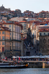 Fototapeta na wymiar Wonderful view of the city of Porto, Portugal