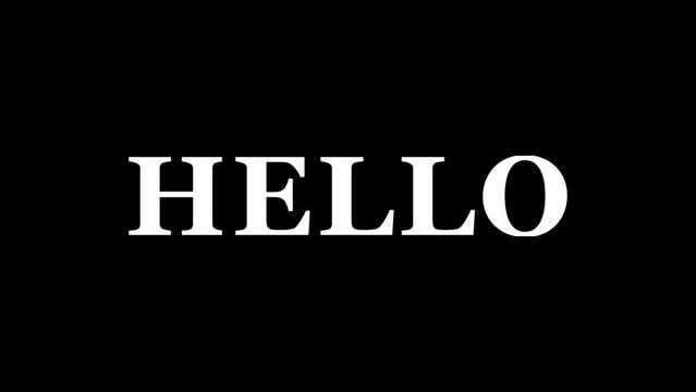 ROLLING text motion graphic  animaton tutorial