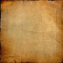 Old ancient vintage crumpled paper texture