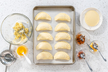 Breakfast Empanadas With Eggs and Sweet Potato
