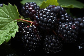 natural ripe blackberries for use in confectionery and fruit processing