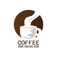 coffee design for cafe company or shop