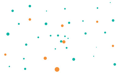 colorful dot background vector art illustration