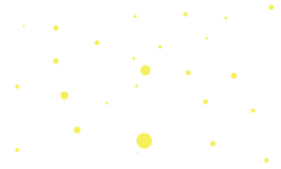 yellow color dot vector background