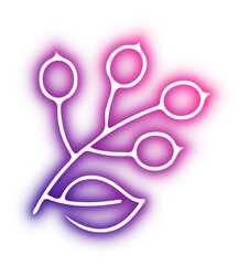 Collection of coffee neon