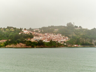 Fototapeta premium Asturias coastal town called Lastres. Asturias. Spain. 