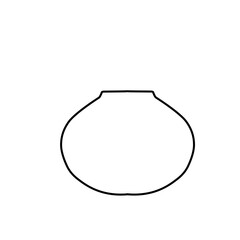 Vases Outline Illustration 