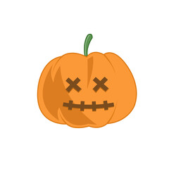 Enchanting Halloween Night Funny Pumpkin 