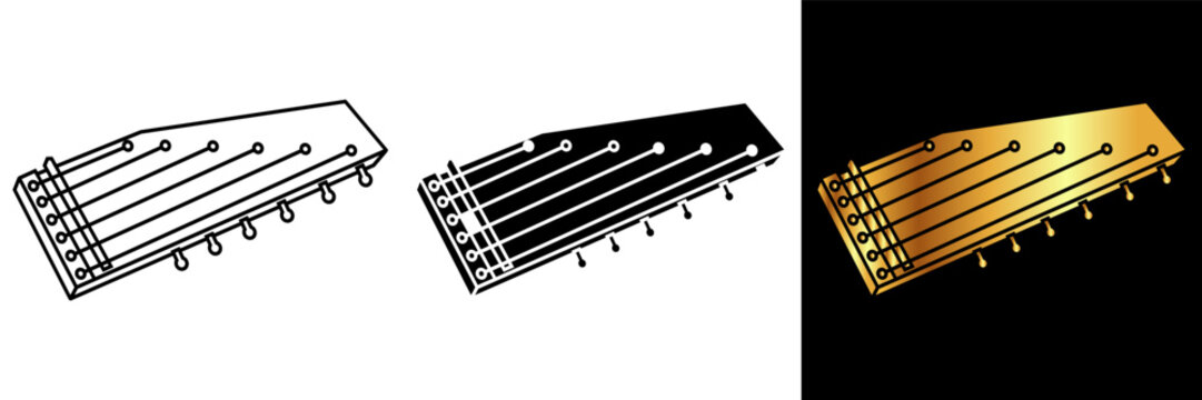 The Kecapi Icon embodies the soulful melodies of the Kecapi, a traditional Sundanese zither instrument. 