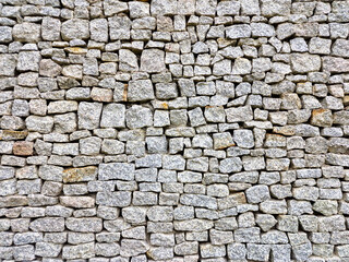 texture of the stone wall. Stone wall as background or texture