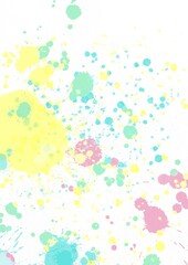 Abstract splashed background 