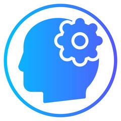 mind gradient icon