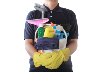 cleaner with the cleaning equipments