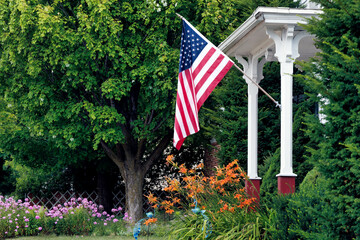Patriotic Summer Garden