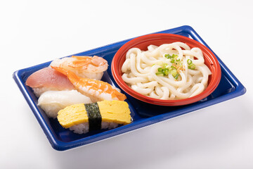 うどん寿司セット
