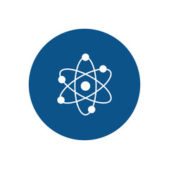 Atom vector icon which can easily modify or edit

