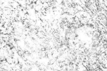 Vector pattern halftone texture effect on white background.