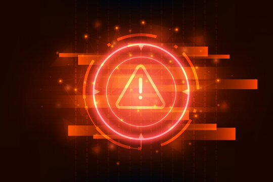 Vector abstract red background with banary code. Cyber attact hacking concept.